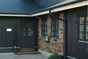 Anthracite Grey Lindab Gutter(7016) 2