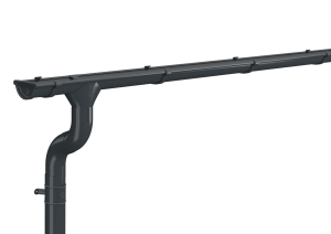Anthracite Grey Lindab Gutter(7016) 3
