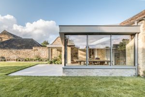 Anthracite Metallic Lindab Guttering 2