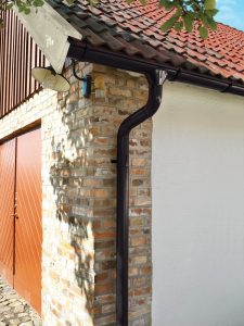 Black Lindab Gutter 1