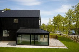 Black Lindab Gutter 5