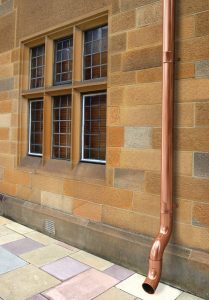 Natural Copper guttering 3