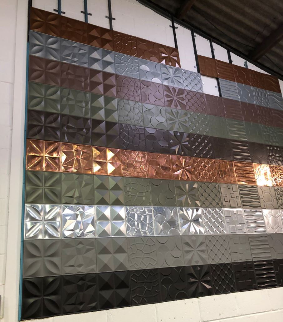 3D Metal Wall Tiles 4